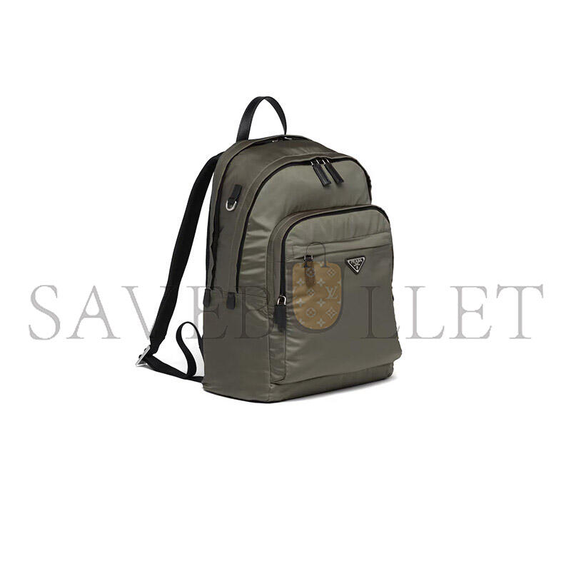 PRADA RE-NYLON AND SAFFIANO LEATHER BACKPACK 2VZ048 (43.5*31*20cm)